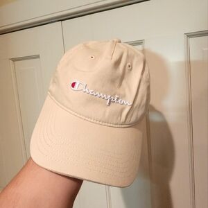 Champion Beige Cap Adjustable